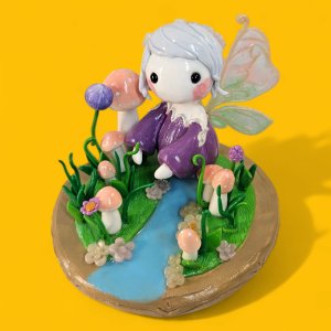 Figurine personnalisée faite à la main, idéale pour un cadeau original et unique basé sur un gribouillis.